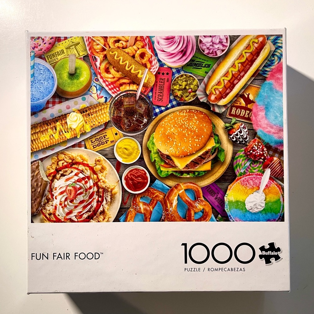 Buffalo Games - 1000 Piece Puzzle - Fun Fair Food